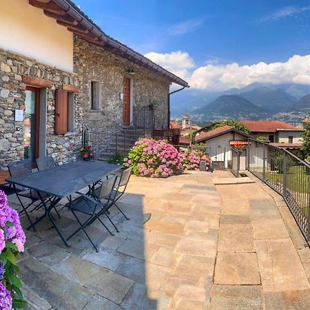 La Volta - Lake Como Heritage Home In Molino Maufet Watermill - Patio On The Garden Colico Exterior foto