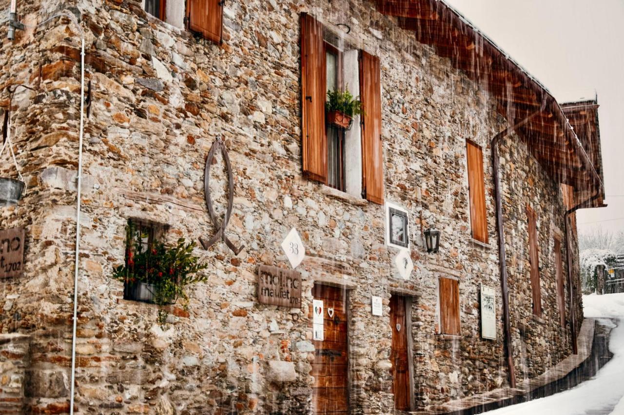 La Volta - Lake Como Heritage Home In Molino Maufet Watermill - Patio On The Garden Colico Exterior foto